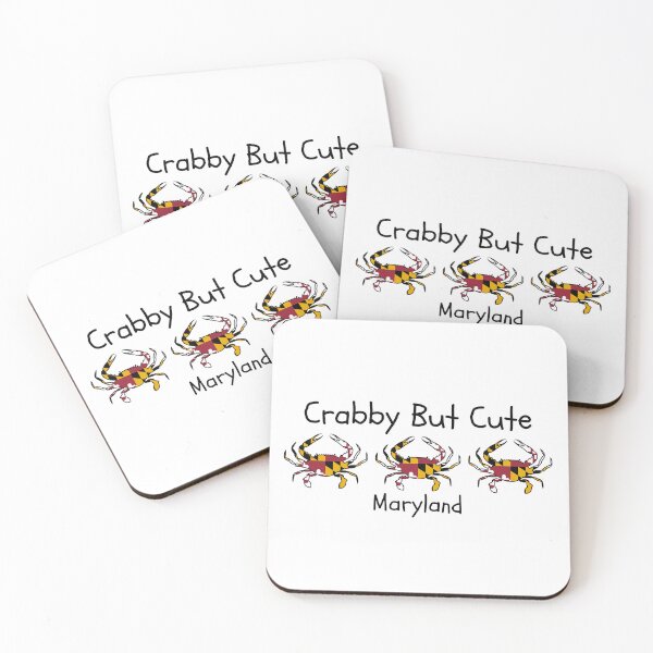 Item preview, Funny Maryland crab saying with Maryland flag designed and sold by KVSGRAFFITI.