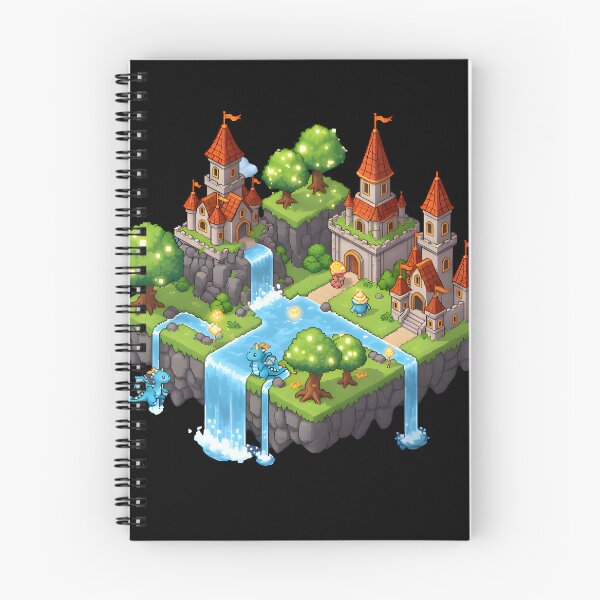 Item preview, Pixel Kingdom – Floating Isometric Fantasy World for Gamers designed and sold by Cullinan Art.