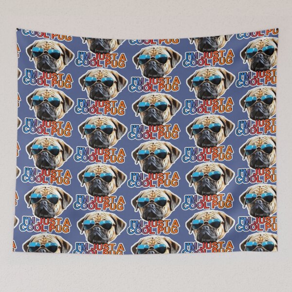Item preview, I'm Just A Cool Pug designed and sold by ZooStateofMind.