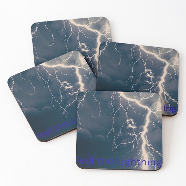 Item preview, Feel the Lightning designed and sold by ShirtsthatSell.