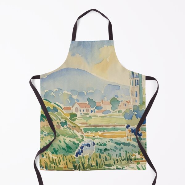 Item preview, High above widecombe3（watercolour + AI） designed and sold by artsmeow.