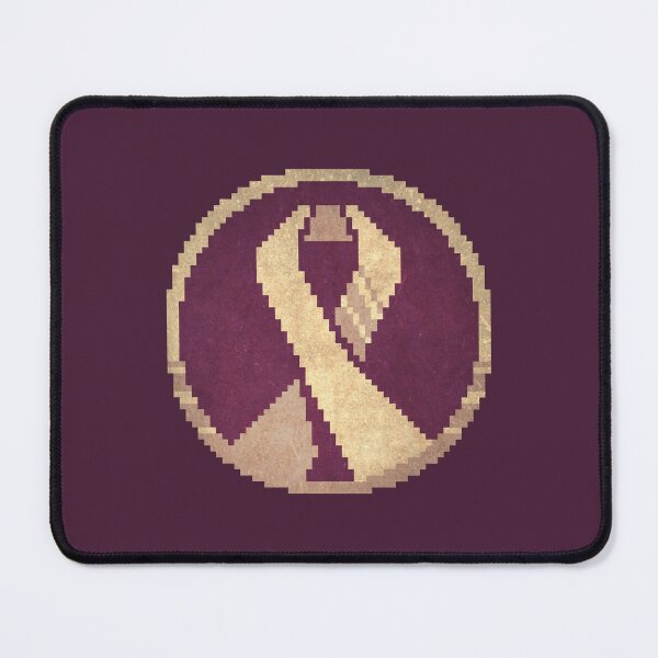 Item preview, Alzheimers Ribbon – Purple Cross Stitch Pixel Art Awareness designed and sold by PixelDrukiPL.