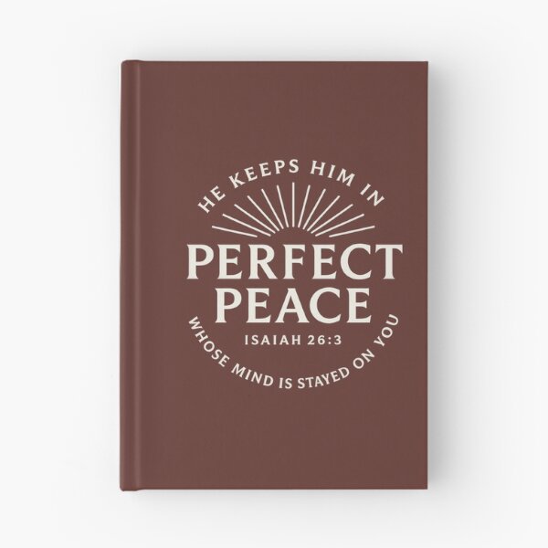 Item preview, Perfect Peace Isaiah 26:3 designed and sold by SimplySelim.