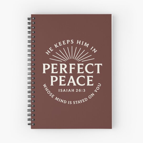 Item preview, Perfect Peace Isaiah 26:3 designed and sold by SimplySelim.