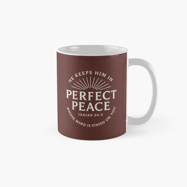 Item preview, Perfect Peace Isaiah 26:3 designed and sold by SimplySelim.