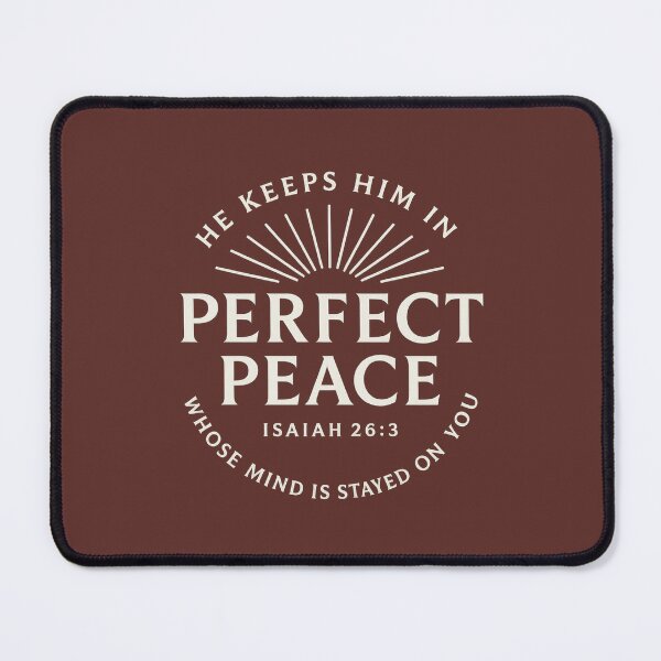 Item preview, Perfect Peace Isaiah 26:3 designed and sold by SimplySelim.