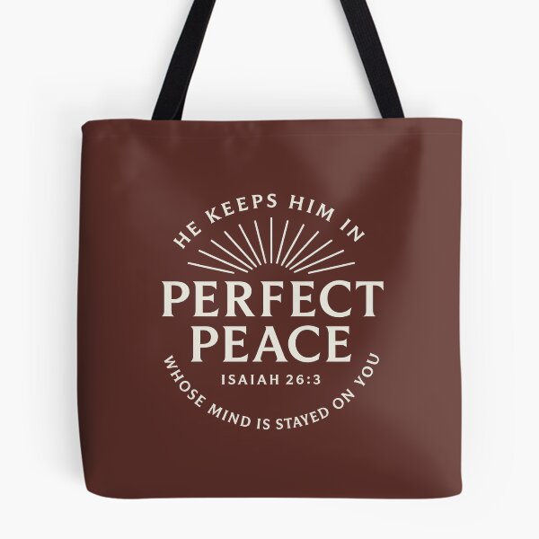 Item preview, Perfect Peace Isaiah 26:3 designed and sold by SimplySelim.