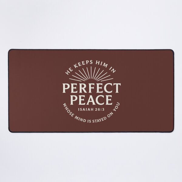 Item preview, Perfect Peace Isaiah 26:3 designed and sold by SimplySelim.