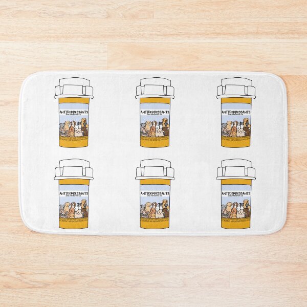 Item preview, Puppy dog antidepressants bottle designed and sold by aziza-doodles.