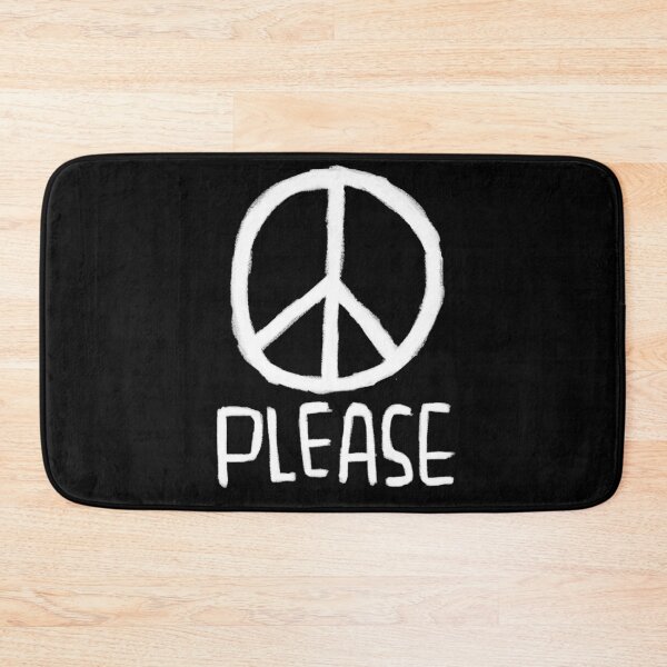 Item preview, Peace Sign, Peace Please, No War, Antiwar Symbol designed and sold by badlydrawnbabe.