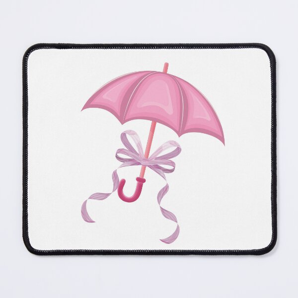 Item preview, Pink Umbrella with Bow – Romantic Illustration designed and sold by VelumkaRose.