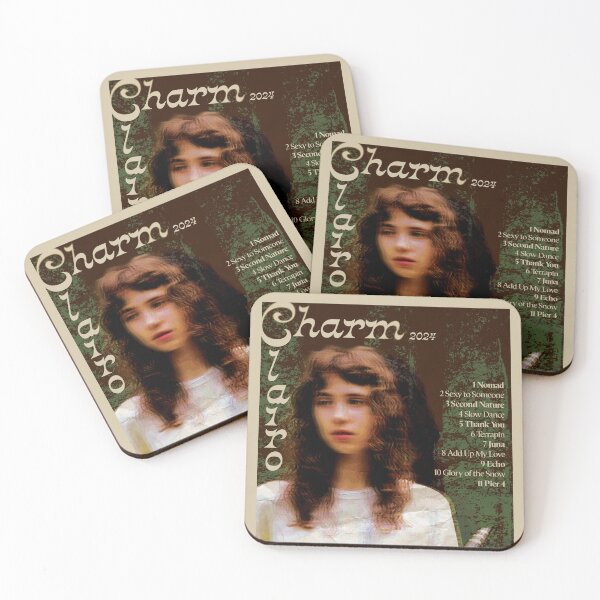 Item preview, clairo "charm" poster designed and sold by kayzrose.
