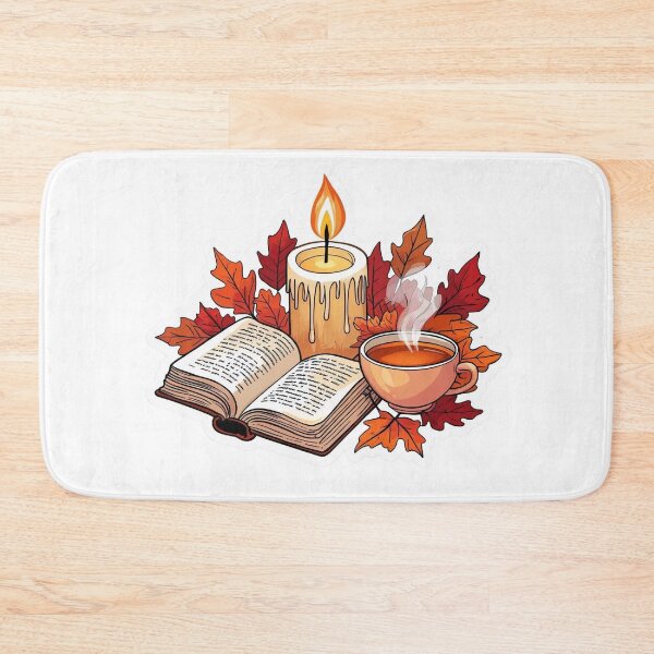 Item preview, Open Books and Leaves designed and sold by CozyinTime.