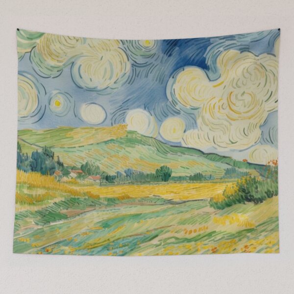 Item preview, Hay Tor from the Granite Tramway2 (watercolour + AI) designed and sold by artsmeow.
