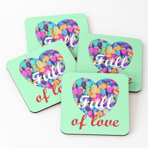 Item preview, Full of love, many colorful hearts designed and sold by Artejuli.