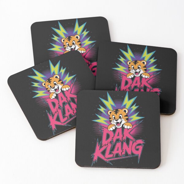 Item preview, Neon Tiger Dance – Electric Pop Art Inspired by Chinese New Year, EDM, and Retro Comic Vibes designed and sold by dortmond.