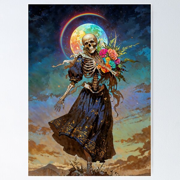Item preview, Señora del Último Aliento, Santa Muerte designed and sold by AliceWhiteDF.
