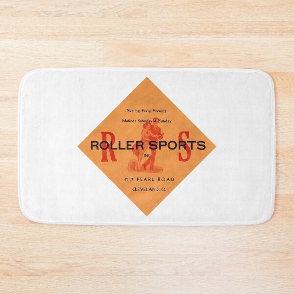 Item preview, Roller Sports Inc Cleveland Ohio Roller Skating Rink Sticker Decal Label Design 2 designed and sold by tislord.