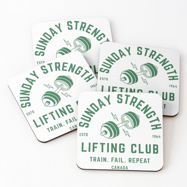 Artikelvorschau, Sonntagskraft – Lifting Club entworfen und verkauft von theinkedprintco.