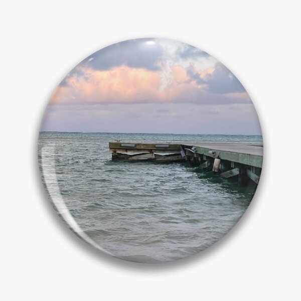 Item preview, Solitude by the Seaside Dock designed and sold by Willow Sage.