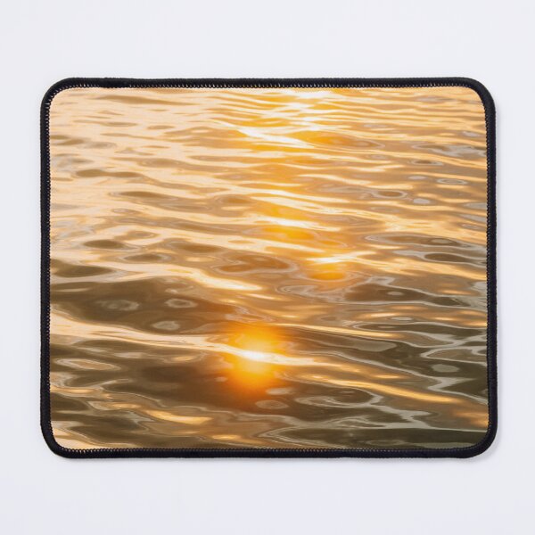 Item preview, Golden Sunlight on Water Nature Texture designed and sold by Wall Love.