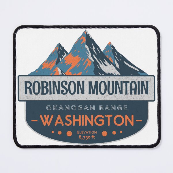 Artikelvorschau, Robinson Mountain, Okanogan Range, Washington, Bergdesign entworfen und verkauft von Wanderful-roads.