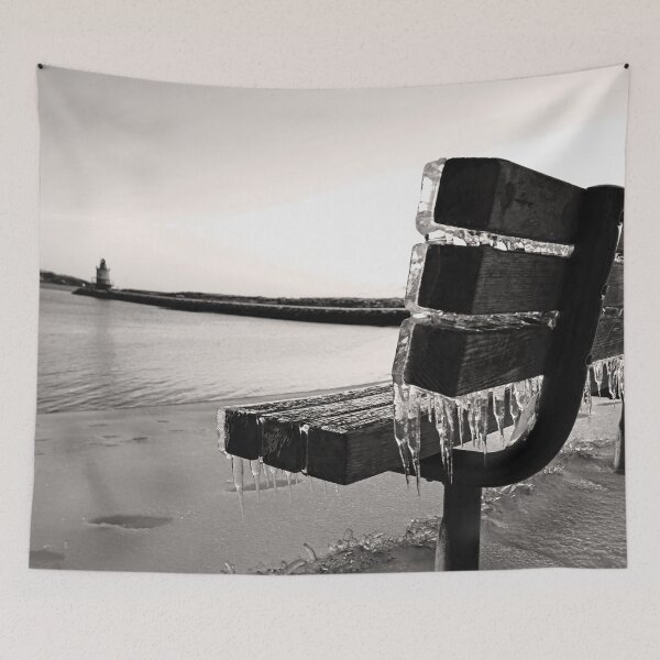 Item preview,  Weathered the Storm: Winter Solitude by the Sea designed and sold by Willow Sage.