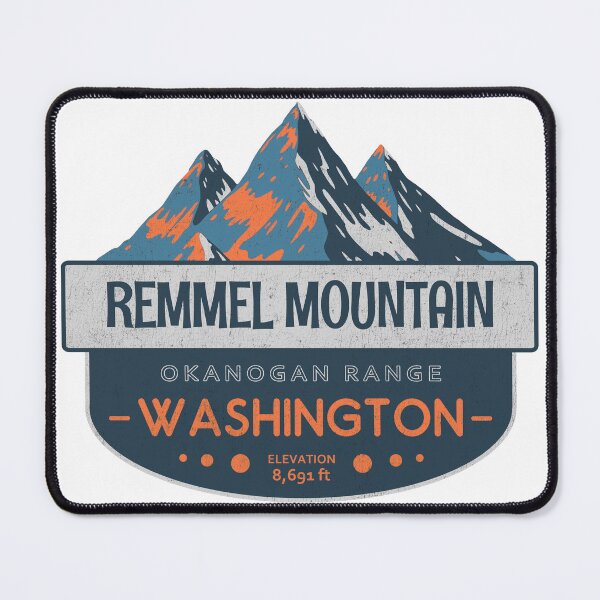 Item preview, Remmel Mountain, Okanogan Range, Washington, Mountain Design designed and sold by Wanderful-roads.