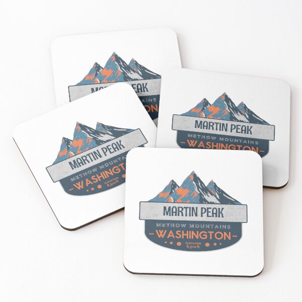 Item preview, Martin Peak, Methow Mountains, Washington, Mountain Design designed and sold by Wanderful-roads.