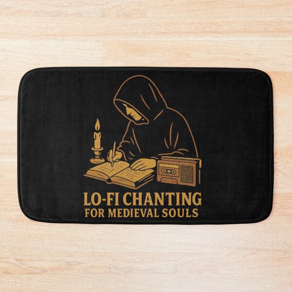 Item preview, Lo-Fi Chanting for Medieval Souls – Retro Monk Aesthetic designed and sold by freackly.