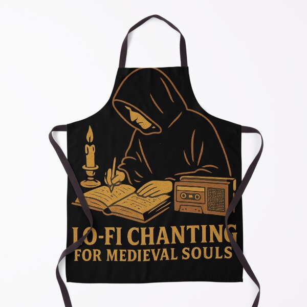 Item preview, Lo-Fi Chanting for Medieval Souls – Retro Monk Aesthetic designed and sold by freackly.