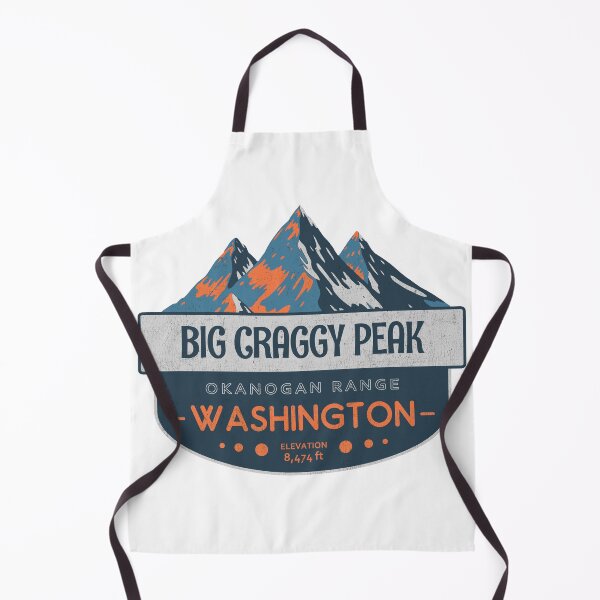 Item preview, Big Craggy Peak, Okanogan Range, Washington, Mountain Design designed and sold by Wanderful-roads.