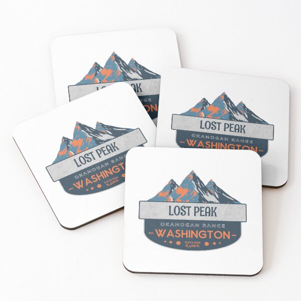 Item preview, Lost Peak, Okanogan Range, Washington, Mountain Design designed and sold by Wanderful-roads.