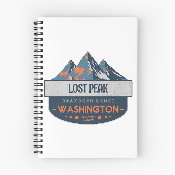 Item preview, Lost Peak, Okanogan Range, Washington, Mountain Design designed and sold by Wanderful-roads.