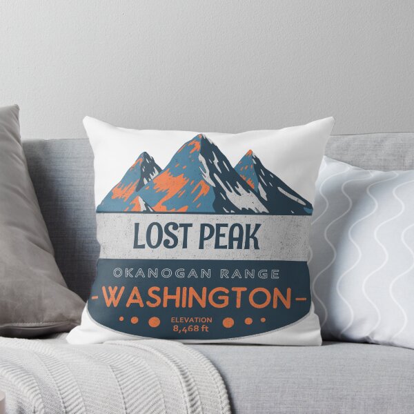 Item preview, Lost Peak, Okanogan Range, Washington, Mountain Design designed and sold by Wanderful-roads.