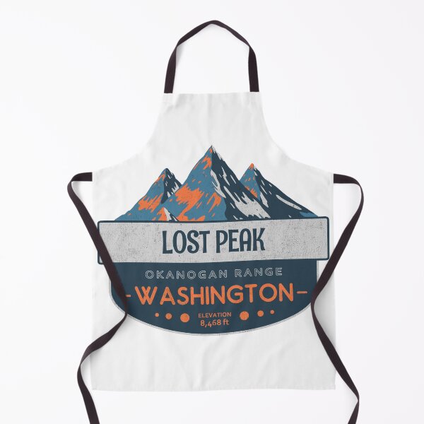Item preview, Lost Peak, Okanogan Range, Washington, Mountain Design designed and sold by Wanderful-roads.