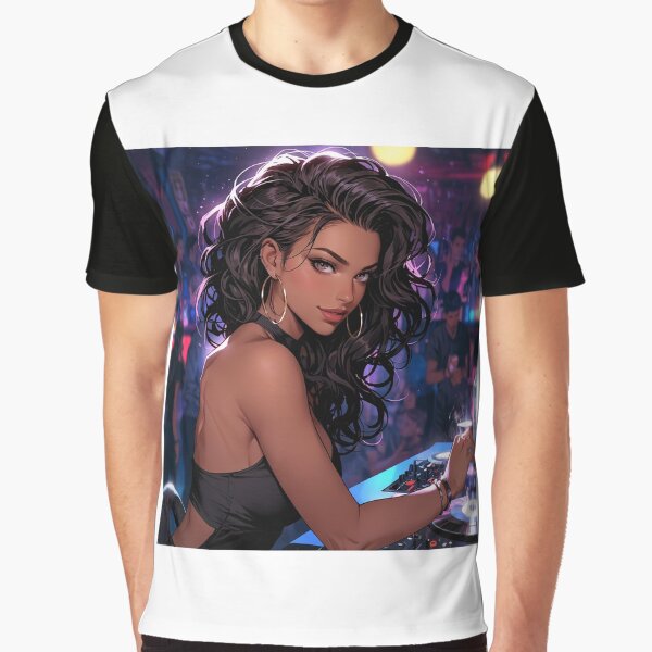 Item preview, DJ Girl designed and sold by WetInks.