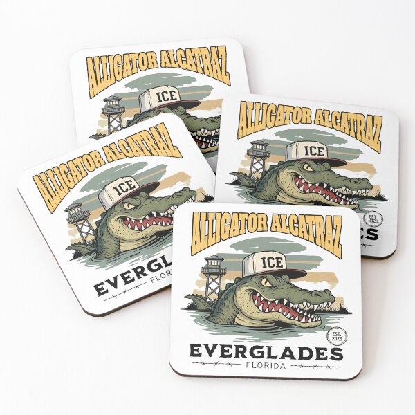 Item preview, Alligator Alcatraz | Florida Everglades Parody Design designed and sold by MisterrAB.