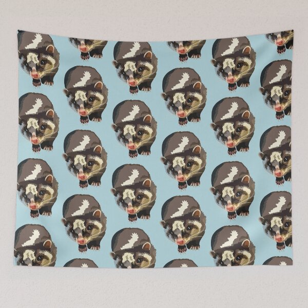 Item preview, C is for Custom Javan Ferret Badger designed and sold by PrettylittlepastelUk.