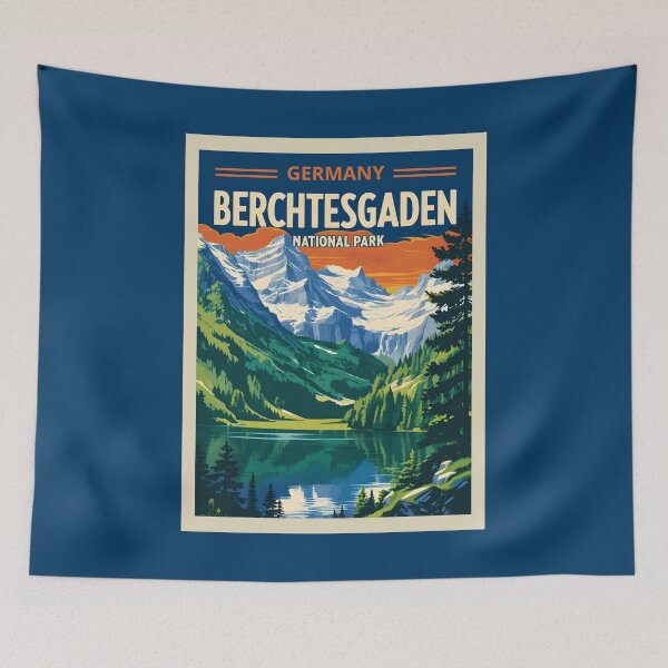 Item preview, Berchtesgaden National Park designed and sold by GoodOldVintage.