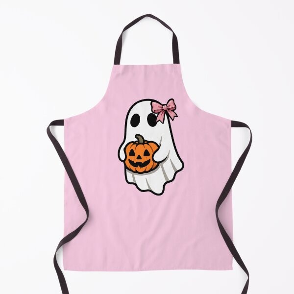 Item preview, Spooky Ghost With Pink Bow designed and sold by FarieArt.