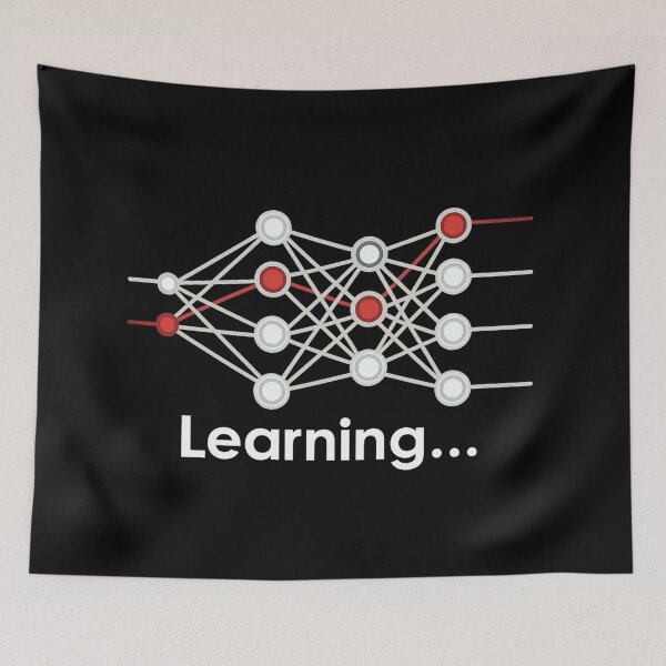 Item preview, Science T-Shirt Data Science Neural Network Learning Machine designed and sold by Uglyandcute.