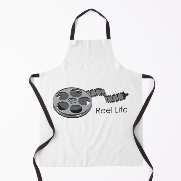 Item preview, "Reel Life" Vintage Film Reel Illustration designed and sold by Scribblebard.