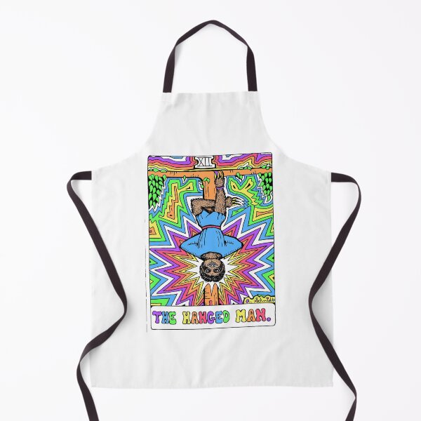 Item preview, The Hanged Man Sloth Tarot Psychedelic Rainbow Original Art Illustration designed and sold by Intergalactic Unicorn: Art by Anna Schmidt.
