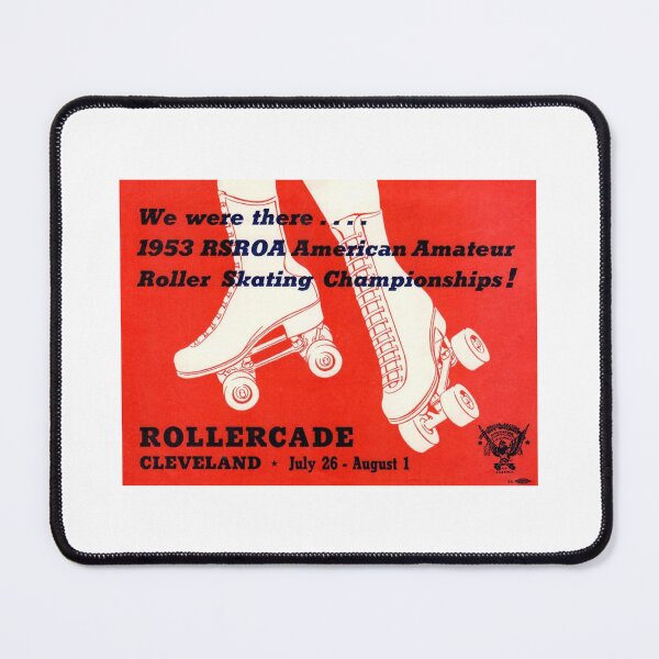 Item preview, Rollercade Cleveland Ohio Roller Skating Rink Sticker Decal Label Design 2 designed and sold by tislord.