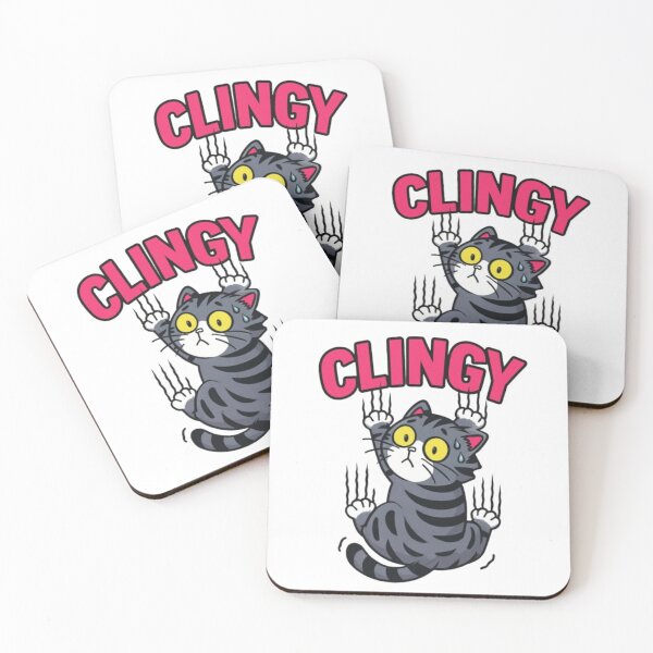 Item preview, Gray, sticky tabby cat designed and sold by JonysCreativeDesigns.