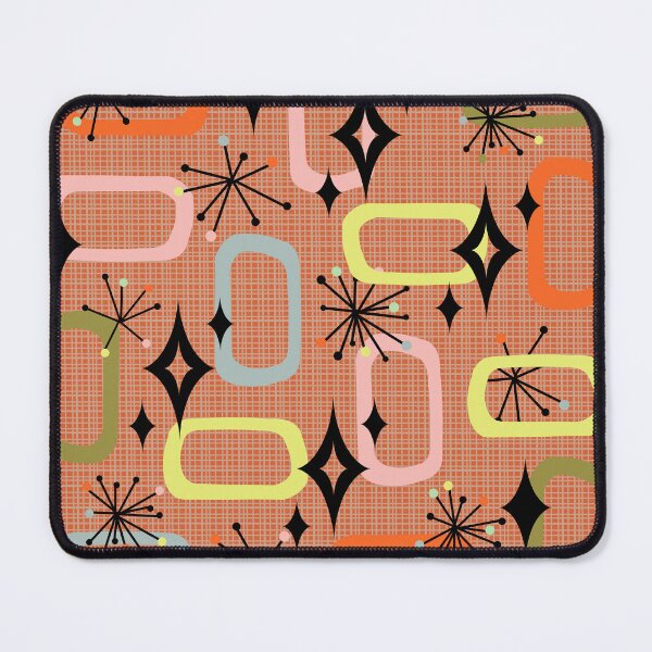 Item preview, Retro 60's Burnt Orange Minimal Design designed and sold by Sharon Schwalbe.