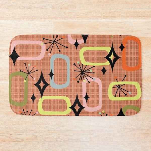 Item preview, Retro 60's Burnt Orange Minimal Design designed and sold by Sharon Schwalbe.