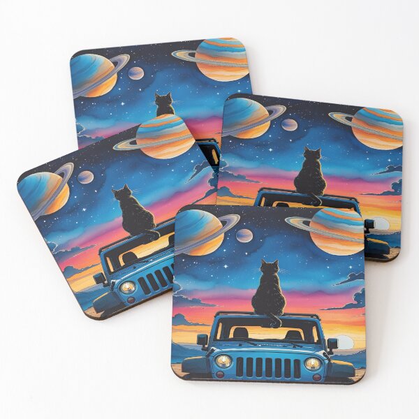 Item preview, Stargazing Cat Galactic ATV 4x4 designed and sold by EschatonGarden.