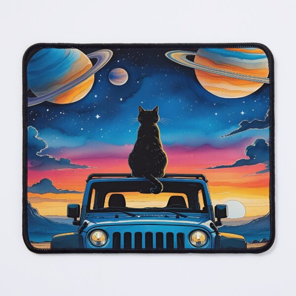 Item preview, Stargazing Cat Galactic ATV 4x4 designed and sold by EschatonGarden.